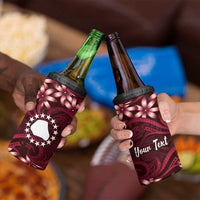 Personalised Cook Islands Mangaia 4 in 1 Can Cooler Tumbler Tiare Maori Polynesian Waves Tattoo LT14 - Polynesian Pride
