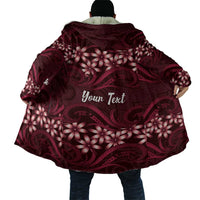 Personalised Cook Islands Mangaia Cloak Tiare Maori Polynesian Waves Tattoo
