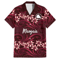 Personalised Cook Islands Mangaia Family Matching Puletasi and Hawaiian Shirt Tiare Maori Polynesian Waves Tattoo
