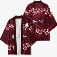 Personalised Cook Islands Mangaia Kimono Tiare Maori Polynesian Waves Tattoo LT14 - Polynesian Pride