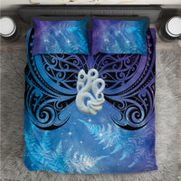 New Zealand Matariki Bedding Set Aotearoa Maori New Year Manaia Galaxy Vibes