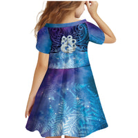 New Zealand Matariki Family Matching Mermaid Dress and Hawaiian Shirt Aotearoa Maori New Year Manaia Galaxy Vibes