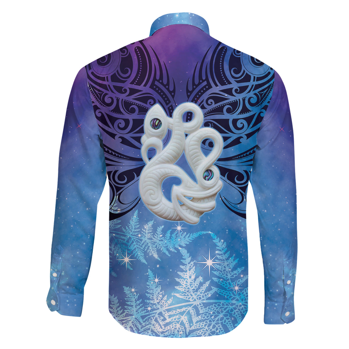 New Zealand Matariki Family Matching Puletasi and Hawaiian Shirt Aotearoa Maori New Year Manaia Galaxy Vibes