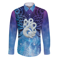 New Zealand Matariki Family Matching Tank Maxi Dress and Hawaiian Shirt Aotearoa Maori New Year Manaia Galaxy Vibes