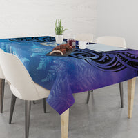 New Zealand Matariki Tablecloth Aotearoa Maori New Year Manaia Galaxy Vibes