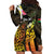 Personalised Vanuatu Independence Day Hoodie Dress Carving Drum Sand Drawing Turtle