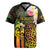 Personalised Vanuatu Independence Day Rugby Jersey Carving Drum Sand Drawing Turtle