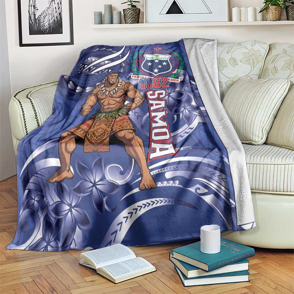 Samoa Independence Day Blanket 1962 Proud Samoan Warrior