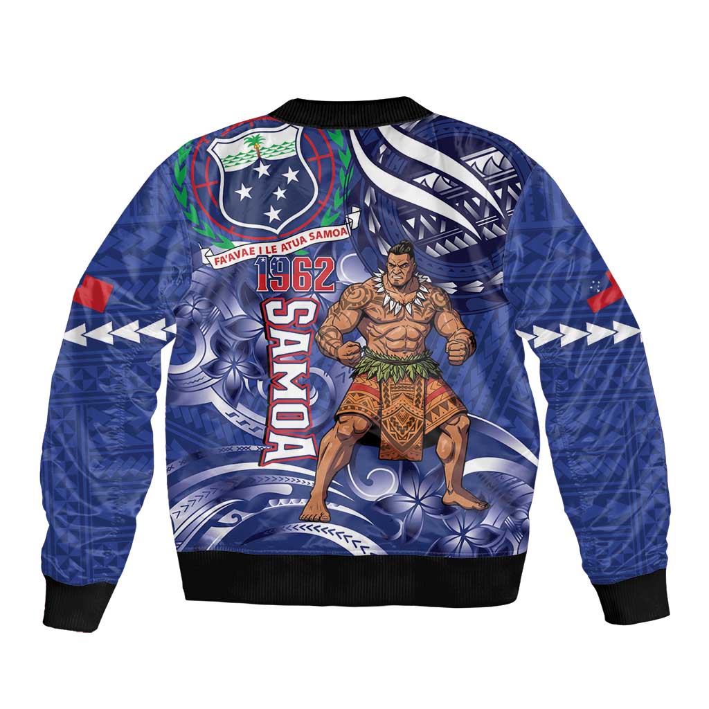 Samoa Independence Day Bomber Jacket 1962 Proud Samoan Warrior
