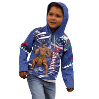 Samoa Independence Day Kid Hoodie 1962 Proud Samoan Warrior LT14 - Polynesian Pride
