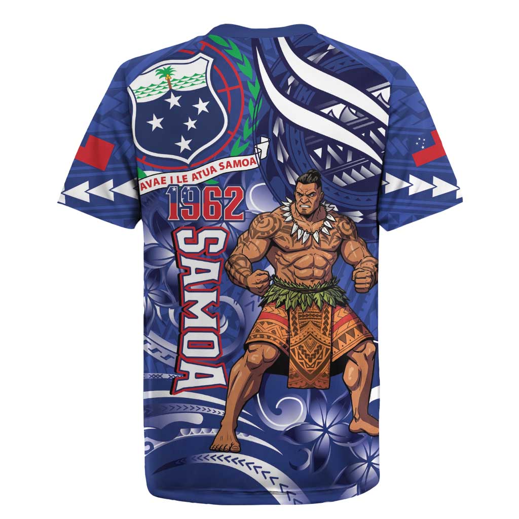 Samoa Independence Day Rugby Jersey 1962 Proud Samoan Warrior