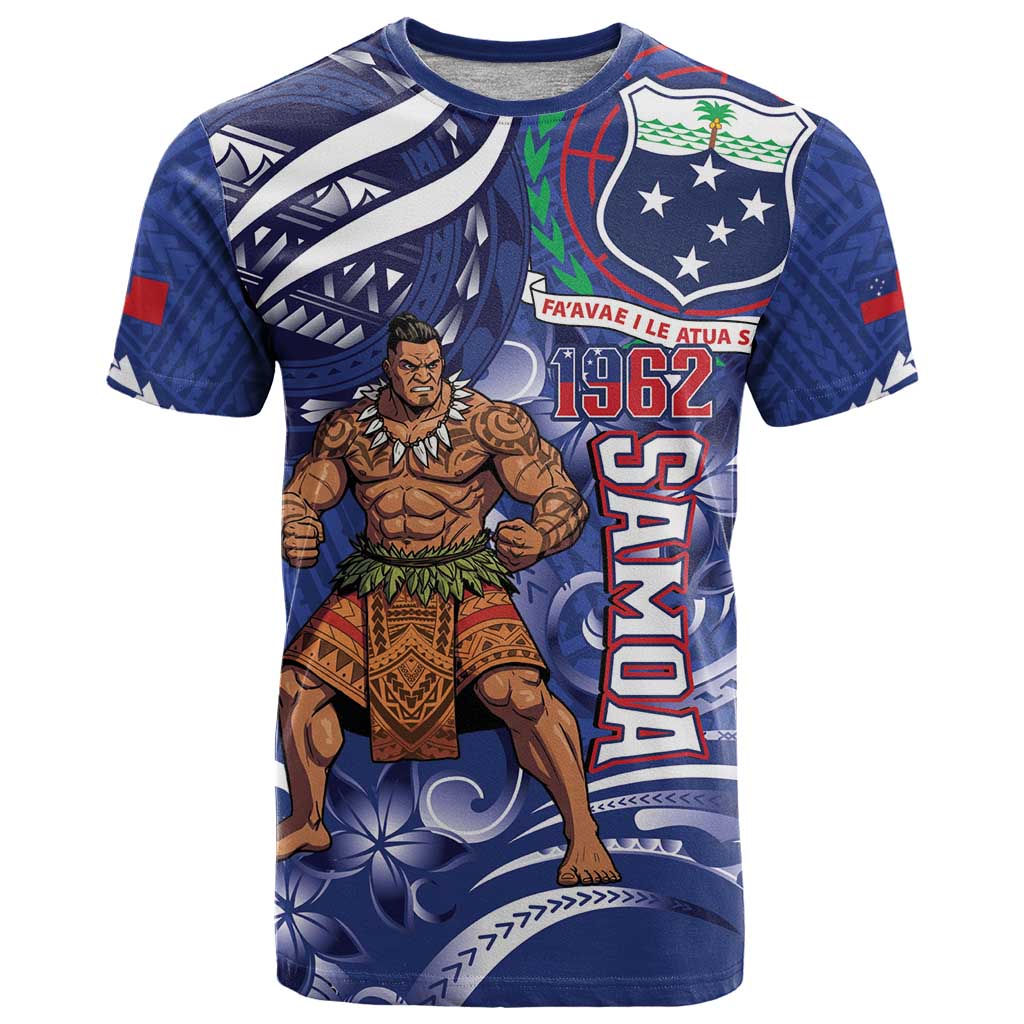 Samoa Independence Day T Shirt 1962 Proud Samoan Warrior