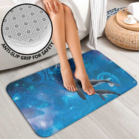 Paikea New Zealand Matariki Bathroom Set Humpback Whale Taniko Motifs Ocean Vibes
