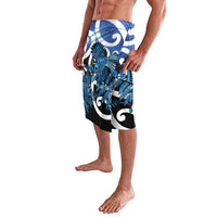 Piwakawaka New Zealand Matariki Lavalava Maori New Year Silver Fern Blue Galaxy LT14 - Polynesian Pride