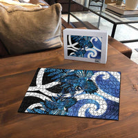 Piwakawaka New Zealand Matariki Puzzle Maori New Year Silver Fern Blue Galaxy