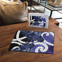 Piwakawaka New Zealand Matariki Puzzle Maori New Year Silver Fern Purple Galaxy
