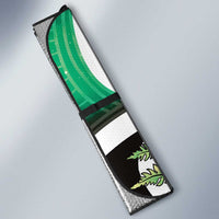 Piwakawaka New Zealand Matariki Auto Sun Shade Maori New Year Silver Fern Green Galaxy LT14 - Polynesian Pride