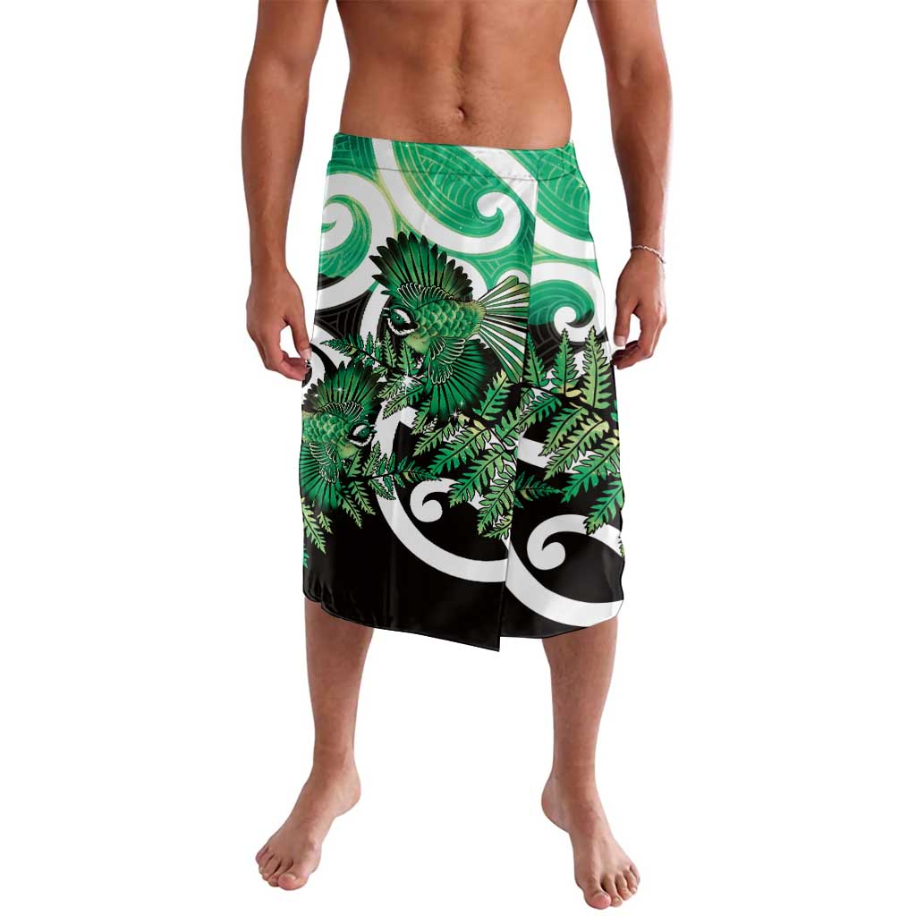 Piwakawaka New Zealand Matariki Lavalava Maori New Year Silver Fern Green Galaxy
