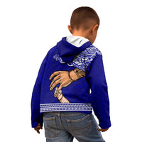 Personalised Father Day American Samoa Kid Hoodie I Love You Dad LT14 - Polynesian Pride