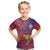Polynesian Pride Father Day Guam Kid T Shirt I Love You Dad Guaman Latte Stone LT14 Red - Polynesian Pride
