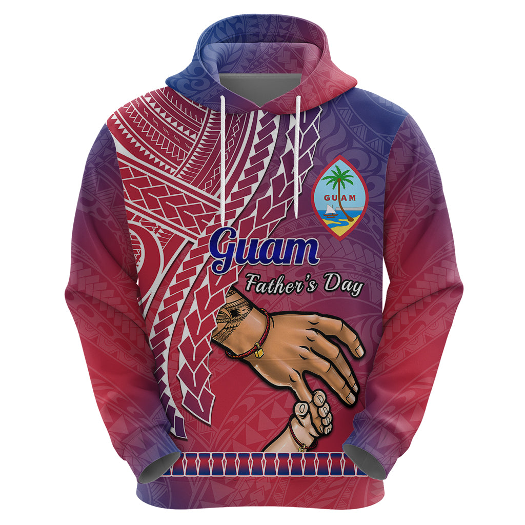Custom Father Day Guam Hoodie I Love You Dad Guaman Latte Stone LT14 - Polynesian Pride