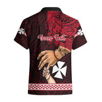 Personalised Father Day Wallis and Futuna Hawaiian Shirt I Love You Dad LT14 - Polynesian Pride
