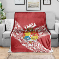 Tonga Rugby Custom Blanket Go ʻIkale Tahi Go Tongan Tapa Cloth