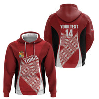 Tonga Rugby Custom Hoodie Go ʻIkale Tahi Go Tongan Tapa Cloth