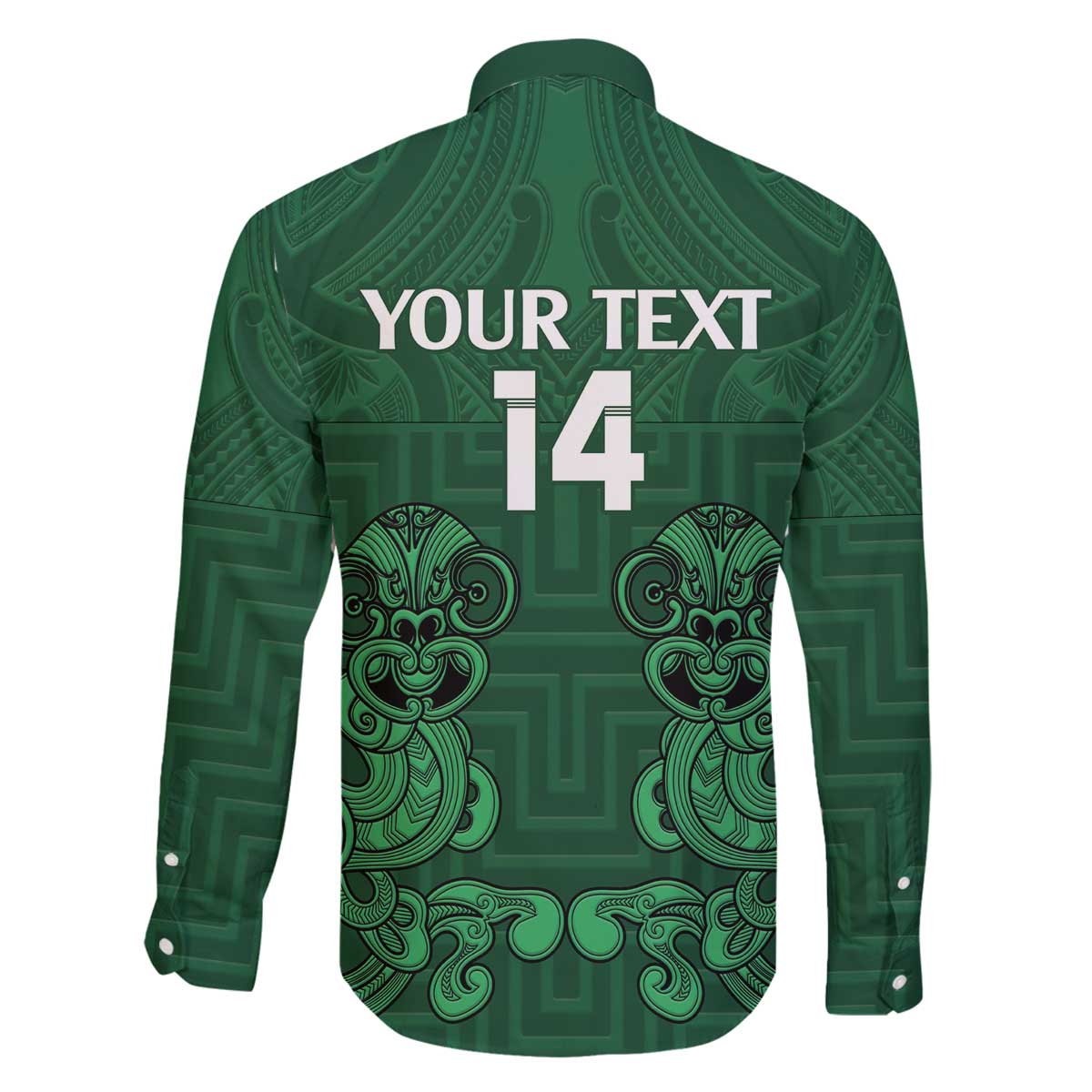 Custom Aotearoa Rugby Family Matching Off The Shoulder Long Sleeve Dress and Hawaiian Shirt New Zealand Maori Kete Poutama Pattern