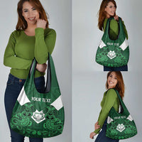 Custom Aotearoa Rugby Grocery Bag New Zealand Maori Kete Poutama Pattern LT14 - Polynesian Pride