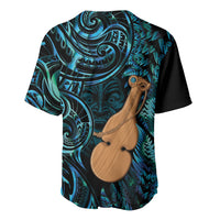 Kotiate New Zealand Baseball Jersey Maori Weapon Paua Shell Haka Fern LT14 - Polynesian Pride
