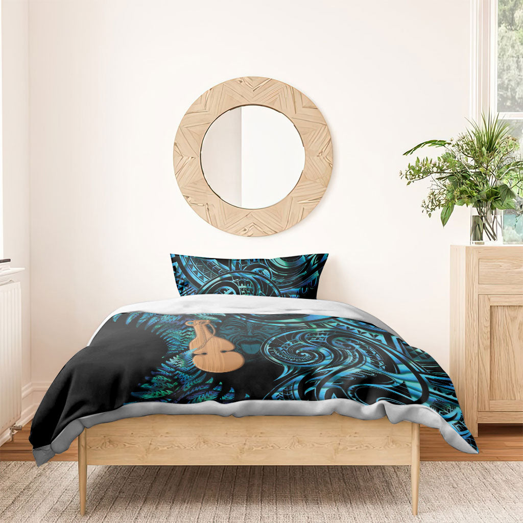 Kotiate New Zealand Bedding Set Maori Weapon Paua Shell Haka Fern LT14 - Polynesian Pride