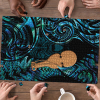 Kotiate New Zealand Puzzle Maori Weapon Paua Shell Haka Fern LT14 - Polynesian Pride