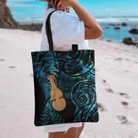 Kotiate New Zealand Tote Bag Maori Weapon Paua Shell Haka Fern LT14 - Polynesian Pride