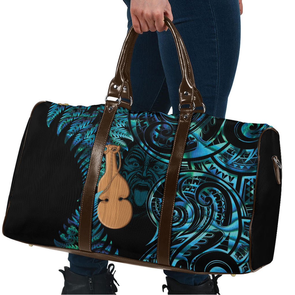 Kotiate New Zealand Travel Bag Maori Weapon Paua Shell Haka Fern LT14 - Polynesian Pride