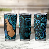 Kotiate New Zealand Tumbler Cup Maori Weapon Paua Shell Haka Fern LT14 - Polynesian Pride