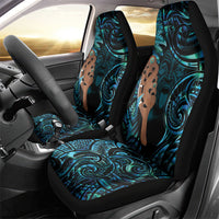 Maripi New Zealand Car Seat Cover Maori Weapon Paua Shell Haka Fern LT14 - Polynesian Pride
