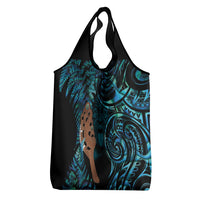 Maripi New Zealand Grocery Bag Maori Weapon Paua Shell Haka Fern LT14 - Polynesian Pride