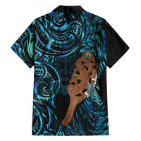 Maripi New Zealand Hawaiian Shirt Maori Weapon Paua Shell Haka Fern LT14 - Polynesian Pride
