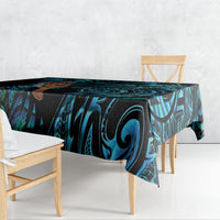 Maripi New Zealand Tablecloth Maori Weapon Paua Shell Haka Fern LT14 - Polynesian Pride
