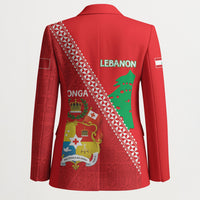 Tonga And Lebanon Blazer 2026 Together Half Style LT14 - Polynesian Pride