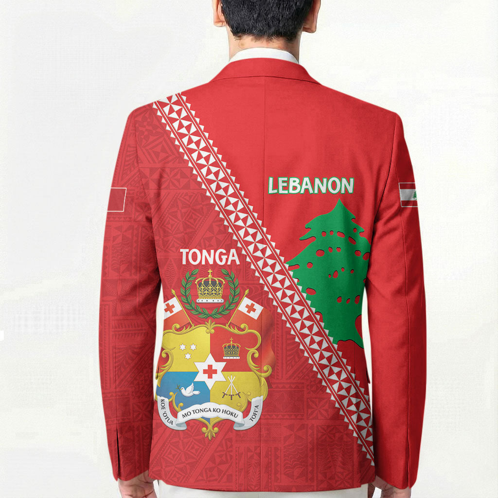 Tonga And Lebanon Blazer 2026 Together Half Style LT14 - Polynesian Pride