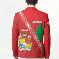 Tonga And Lebanon Blazer 2026 Together Half Style LT14 - Polynesian Pride