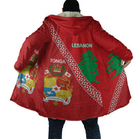 Tonga And Lebanon Cloak 2026 Together Half Style LT14 - Polynesian Pride