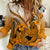 Hawaii Women Casual Shirt Polynesian Shark Tattoo With Plumeria Orange Gradient LT14 Female Orange - Polynesian Pride