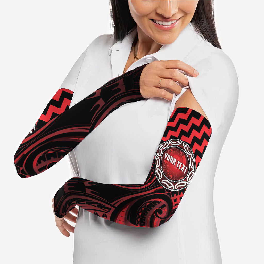 Aotearoa Ngapuhi Personalised Arm Sleeves Maori Iwi Poutama Puhoro Tattoo