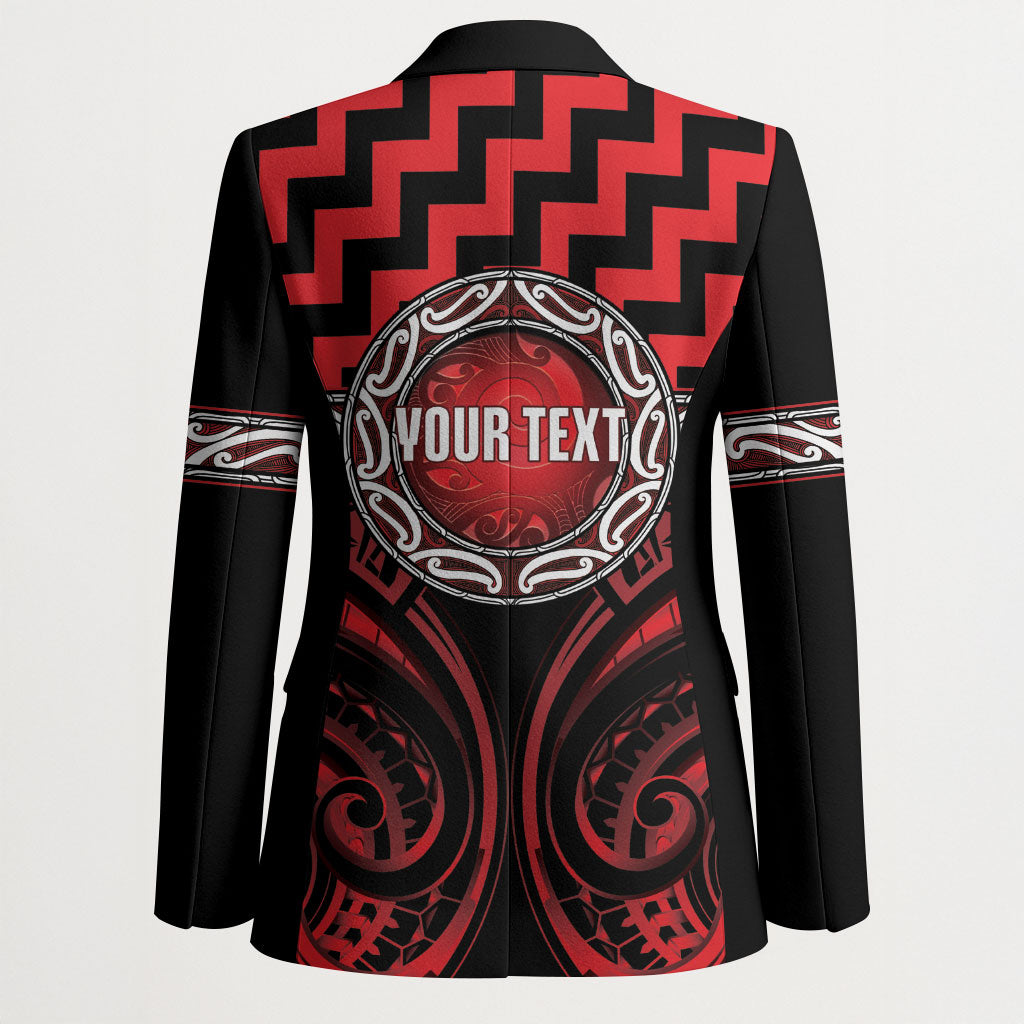 Aotearoa Ngapuhi Personalised Blazer Maori Iwi Poutama Puhoro Tattoo