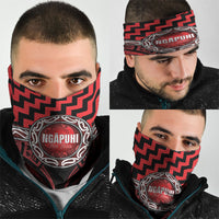 Aotearoa Ngapuhi Neck Gaiter Maori Iwi Poutama Puhoro Tattoo
