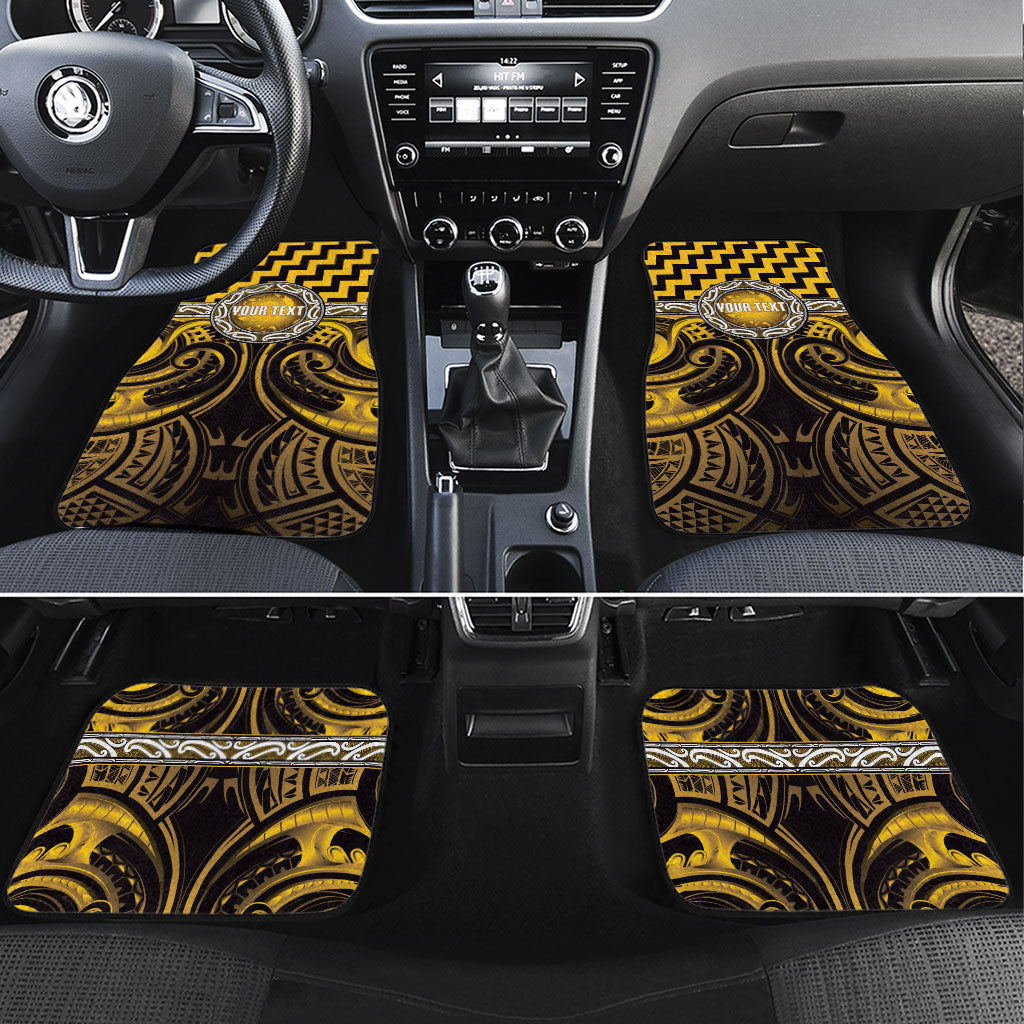 Aotearoa Ngati Porou Personalised Car Mats Maori Iwi Poutama Puhoro Tattoo