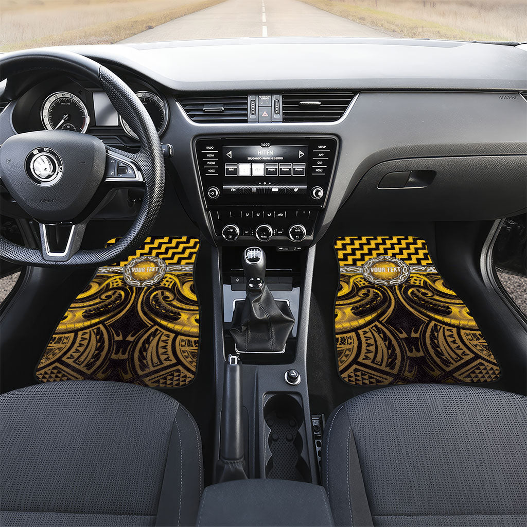 Aotearoa Ngati Porou Personalised Car Mats Maori Iwi Poutama Puhoro Tattoo
